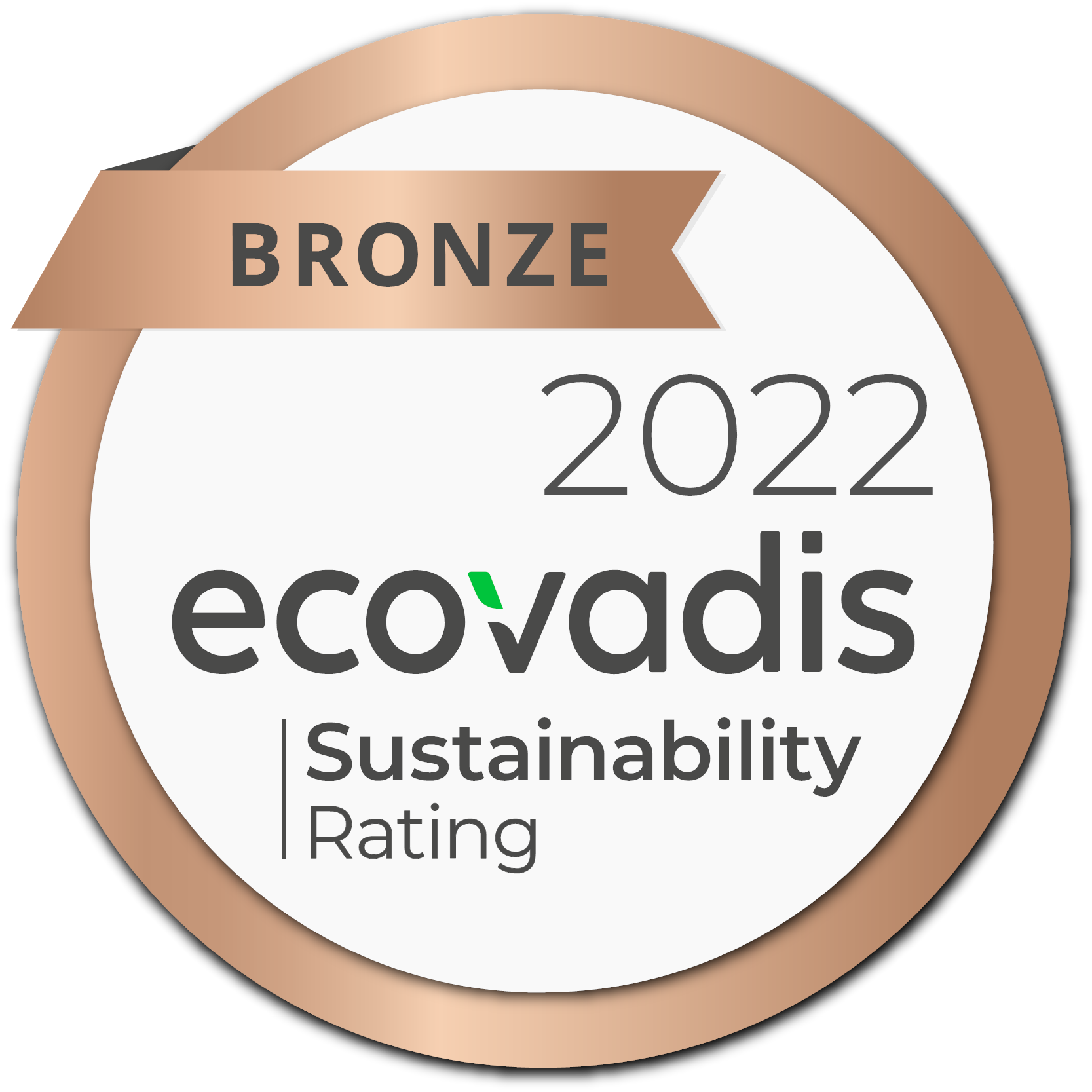 Logo ECOVADIS Bronze 2022