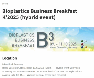 Bioplastics k